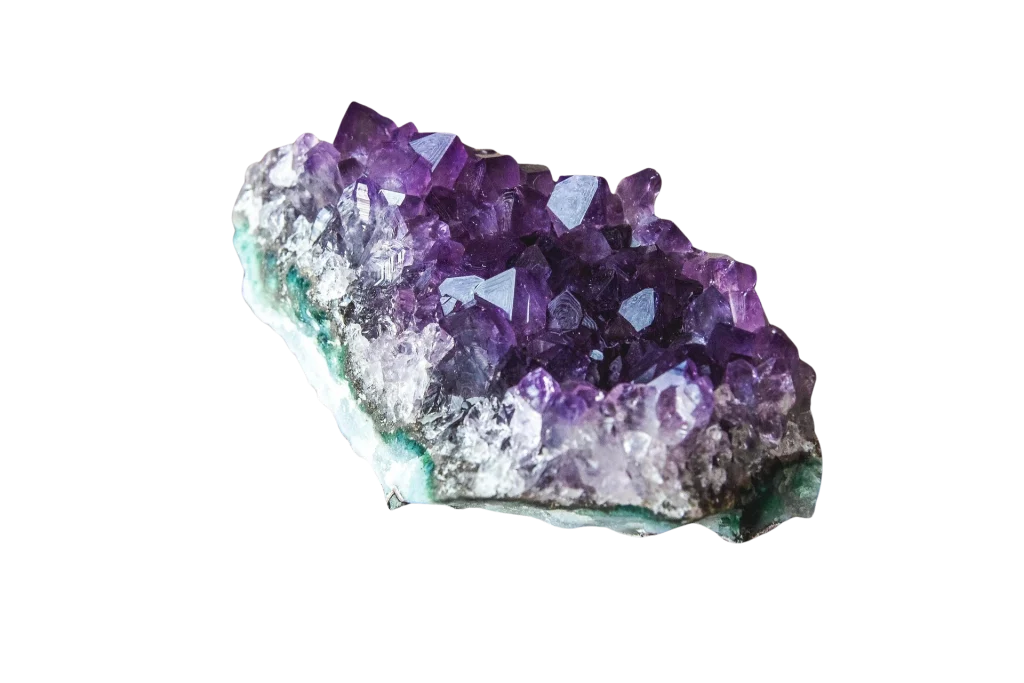Bild eines Brasilienamethyst Kristall